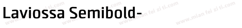 Laviossa Semibold字体转换